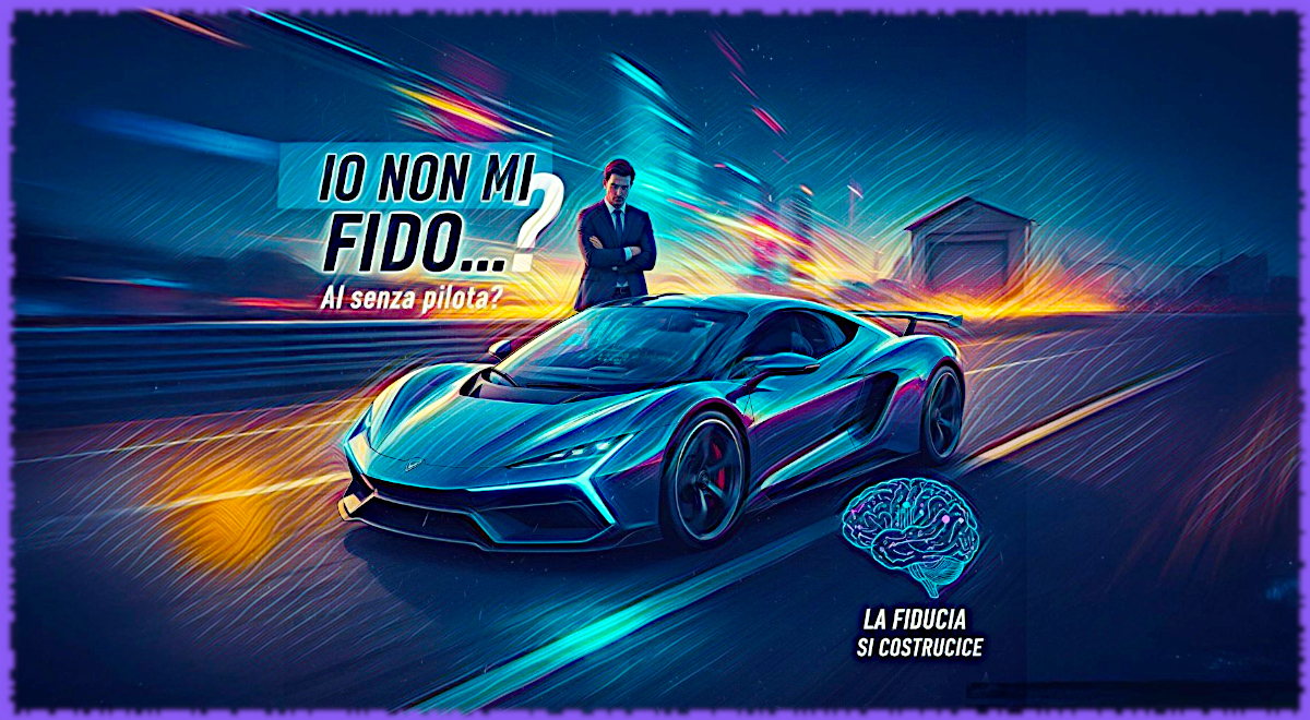 Metafora della supercar: la fiducia nell'AI dipende dal pilota